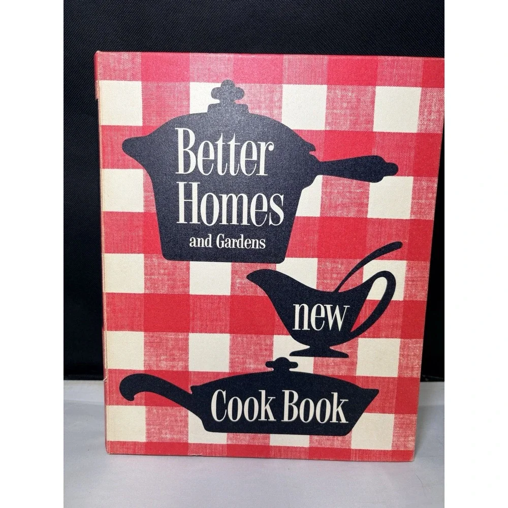 Vintage Better Homes and Gardens New Cook Book 1962 Revised Edition Ring Binder